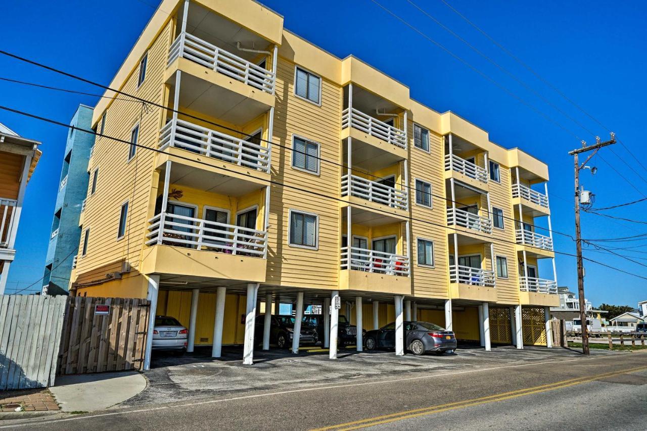 Breezy Beach Retreat With 180-Degree Ocean Views! Apartment Carolina Beach Bagian luar foto